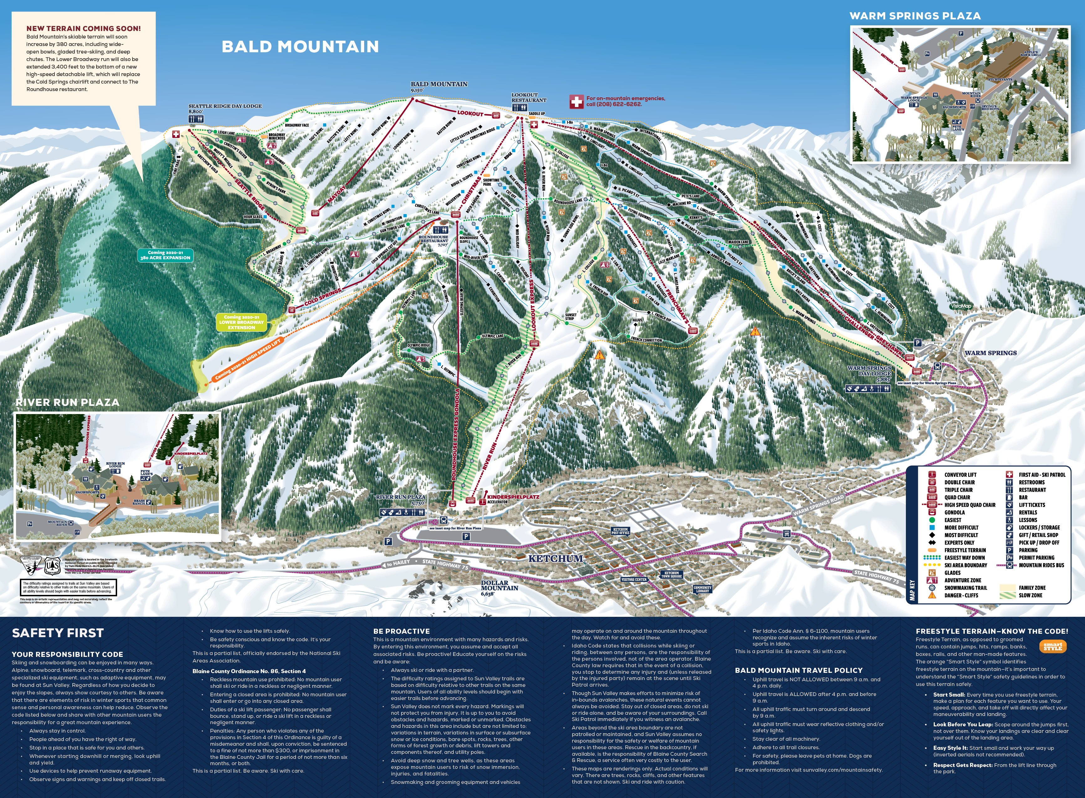 Sun Valley Idaho Ski Map Maps & Guides | Sun Valley